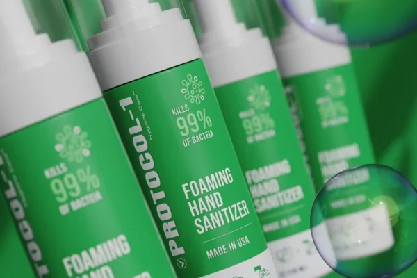 Hand sanitizer Design