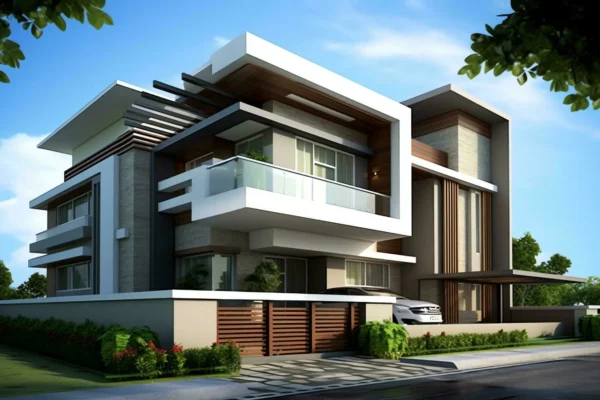 Outside design house